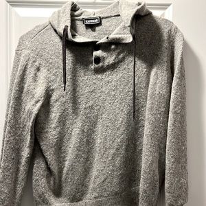 Express Large Wool Hoodie